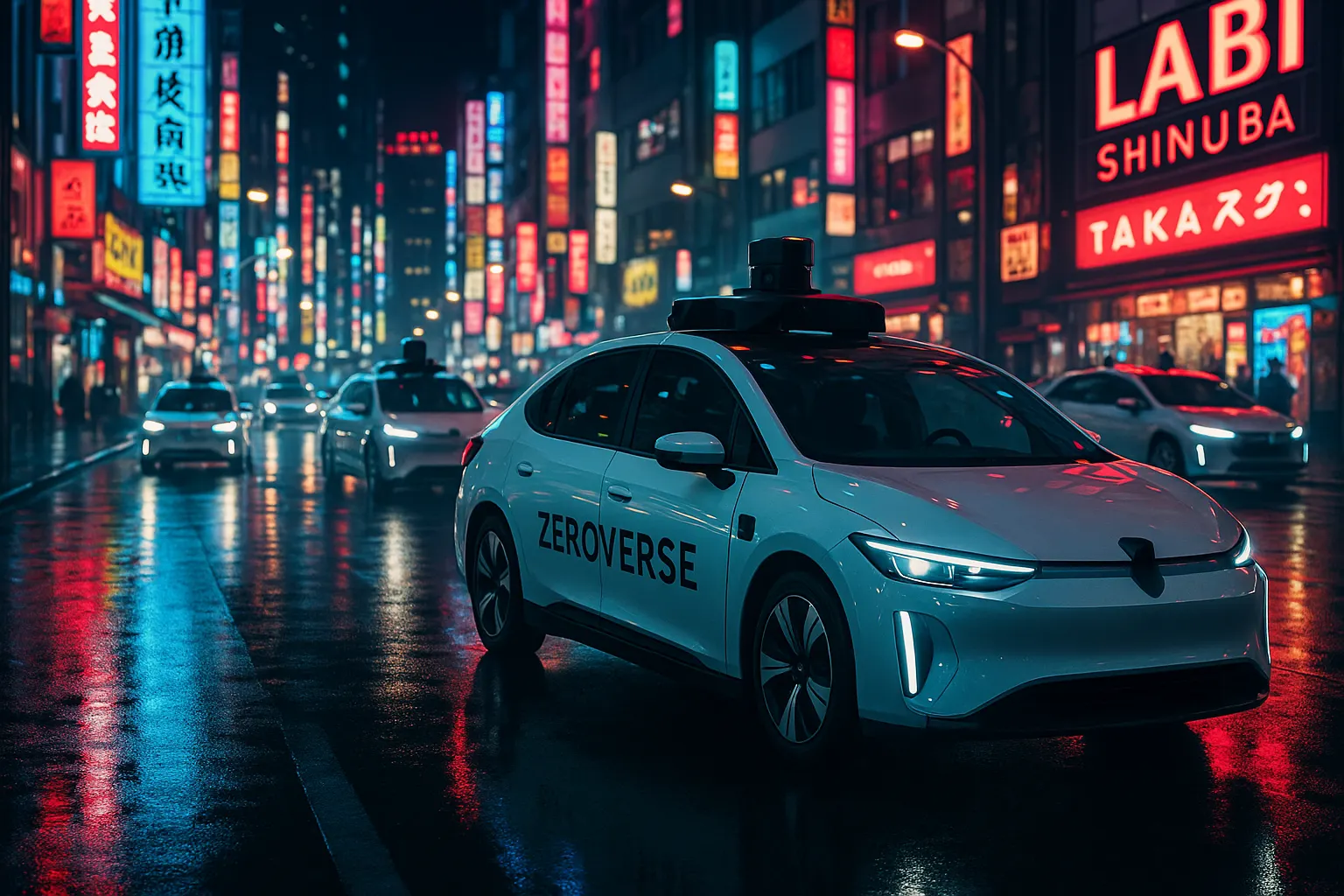 Zeroverse RoboCab in Tokyo